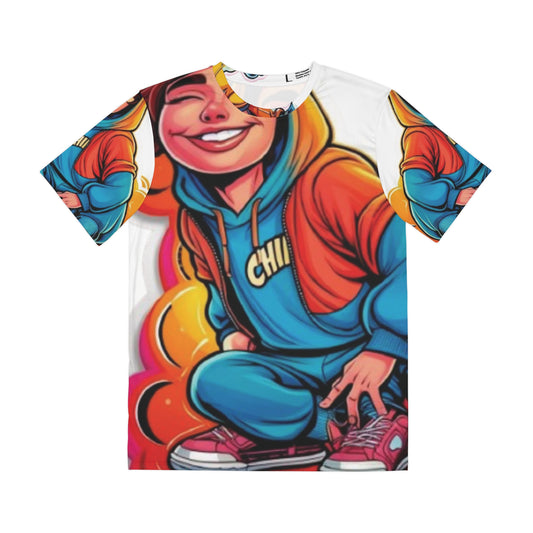 Colorful Graphic Tee for Fun-Loving Men