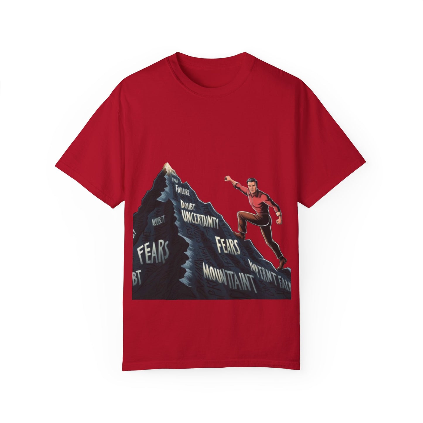 Motivational Graphic T-Shirt: Conquer Your Fears