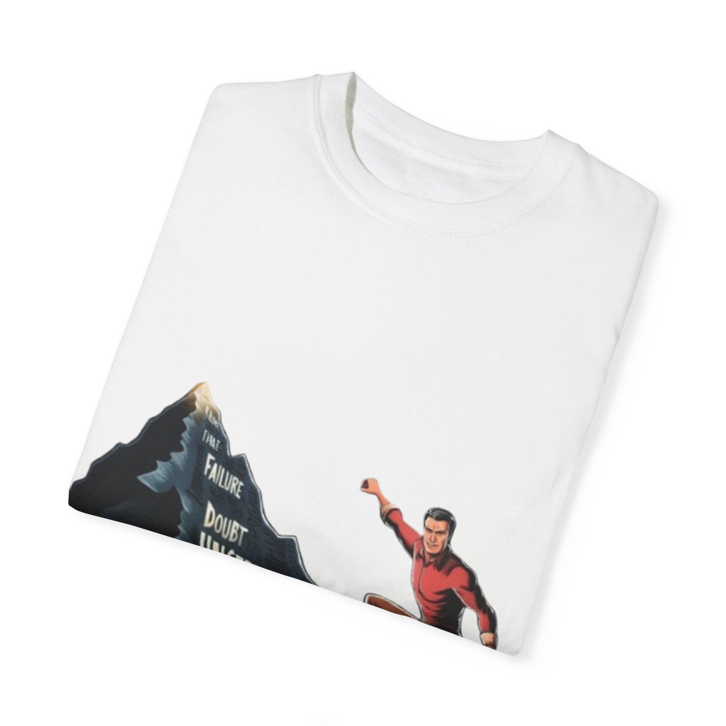 Motivational Graphic T-Shirt: Conquer Your Fears