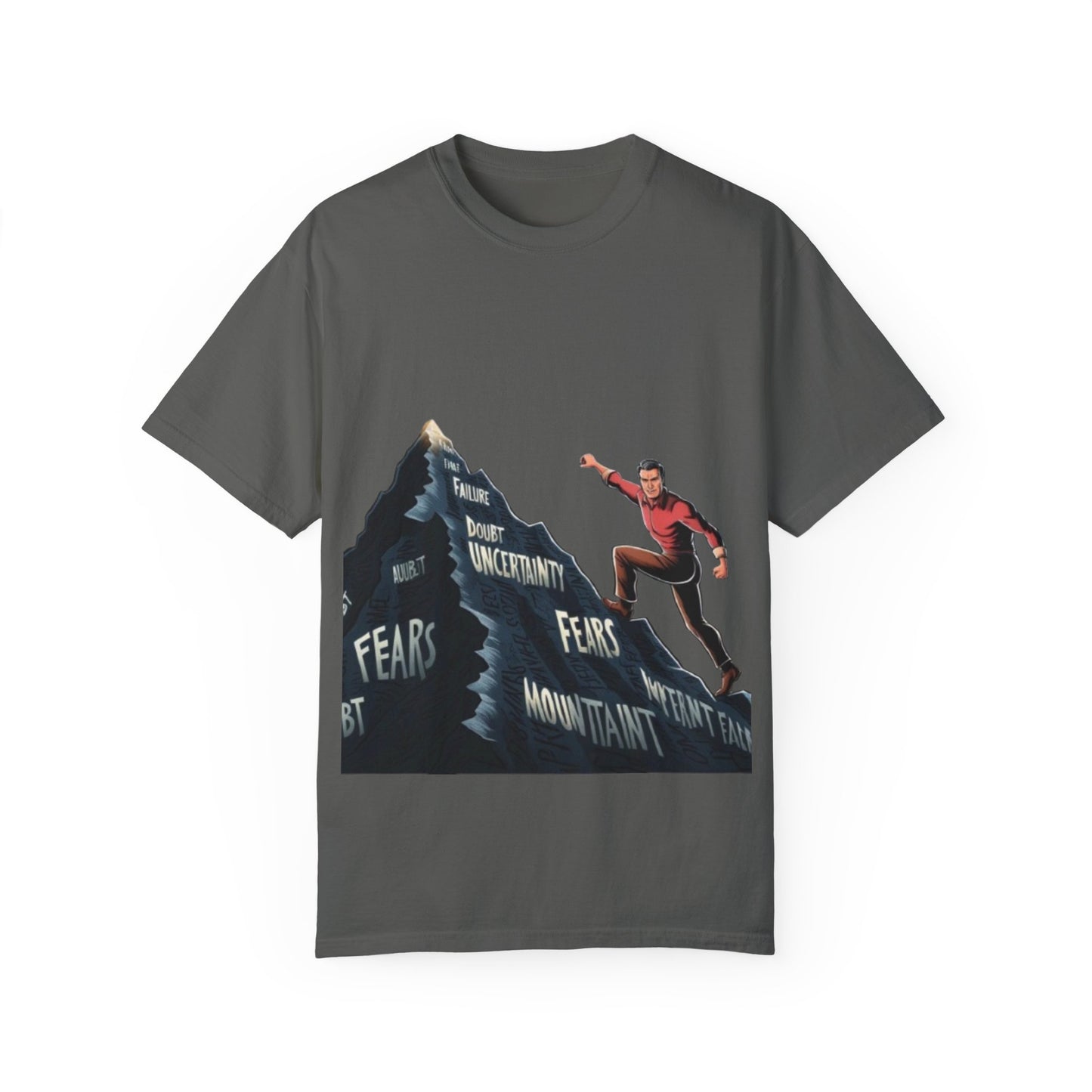 Motivational Graphic T-Shirt: Conquer Your Fears