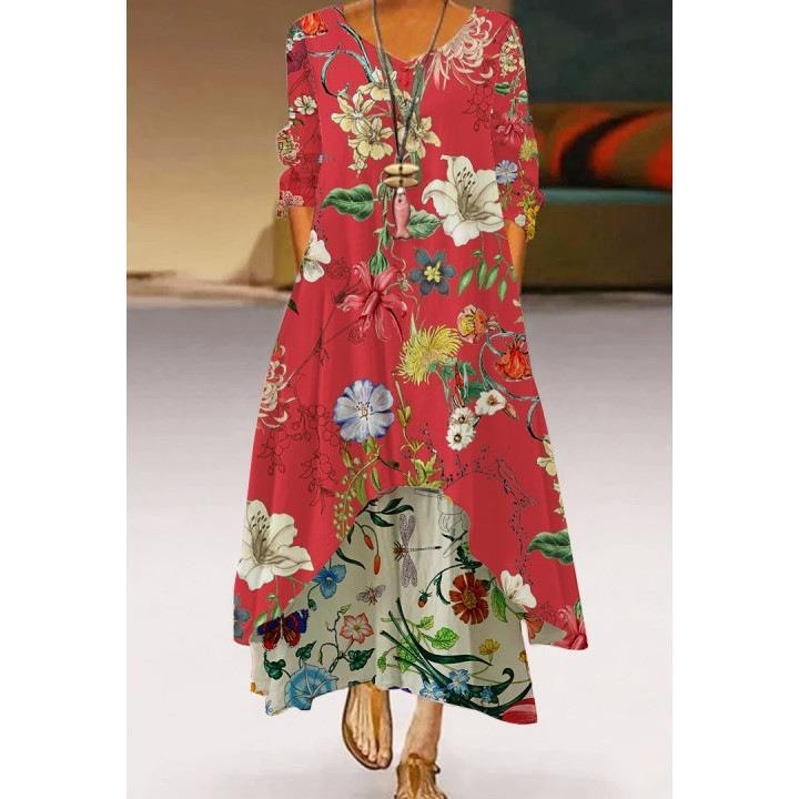 Summer New Printing 3D Printing Dress