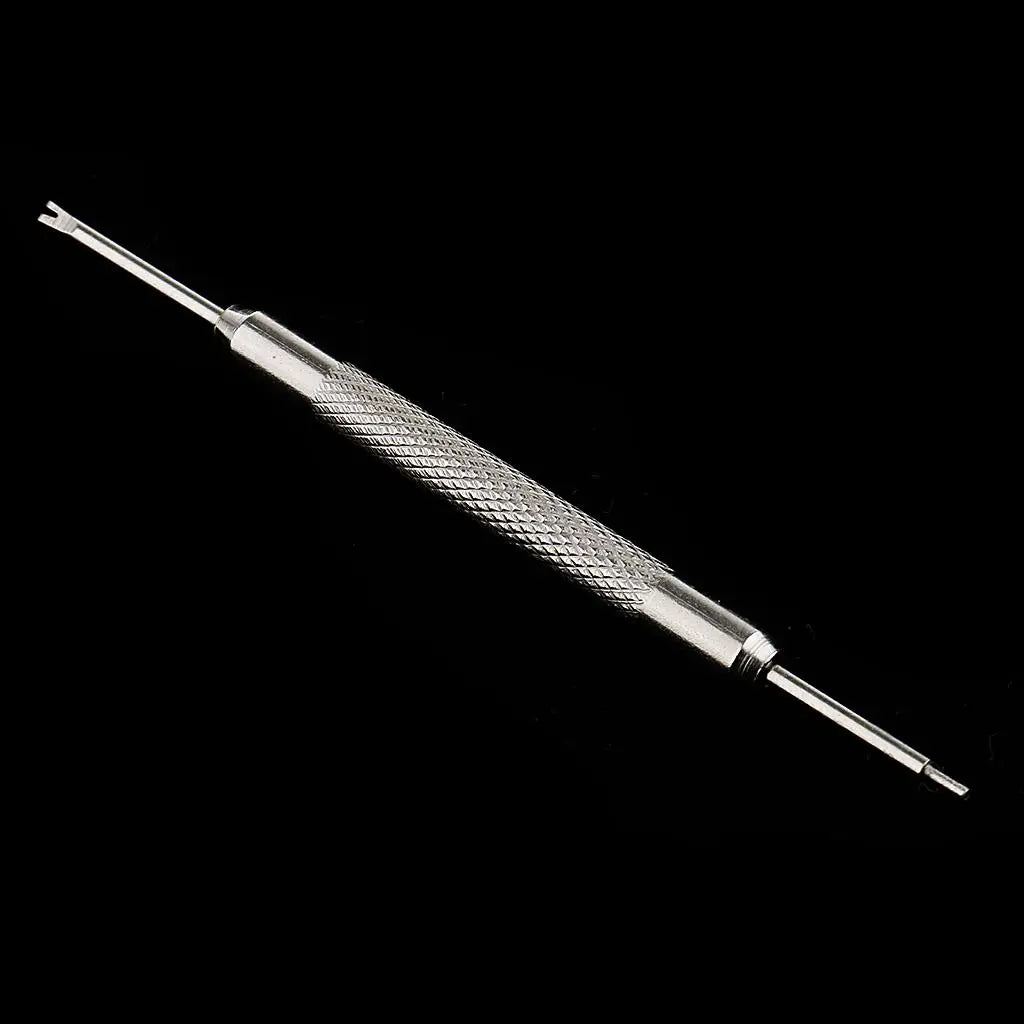 10pcs Prettyia Stainless Steel Watch Band Strap Spring Bar Link Pins Remover Watch Repair Tools Silver Color