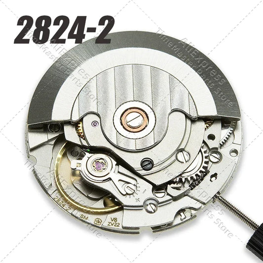 Swiss ETA2824-2 Movement,New Replacement For Chinese Made 2824 Movement Watch accessories