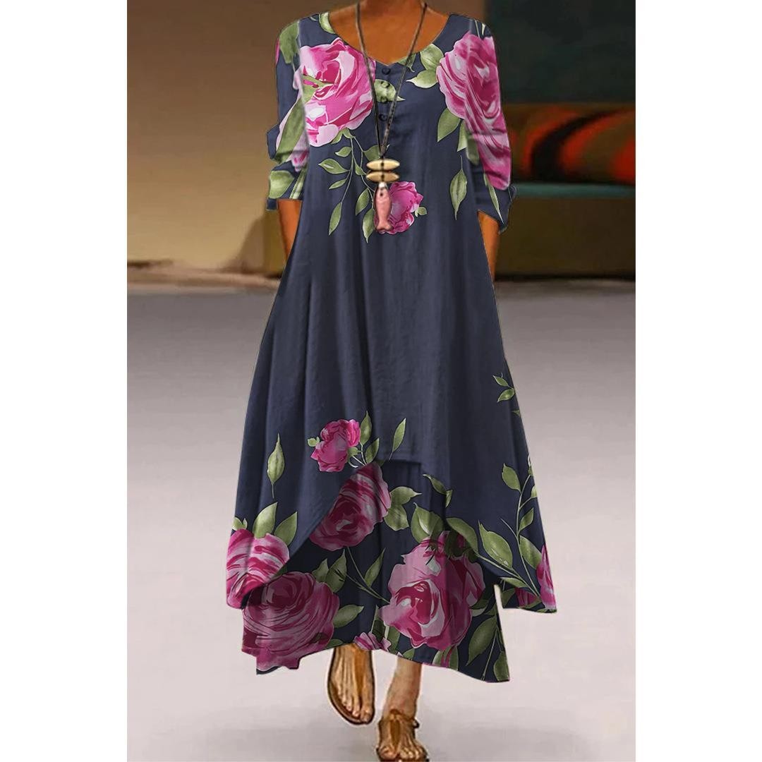 Summer New Printing 3D Printing Dress